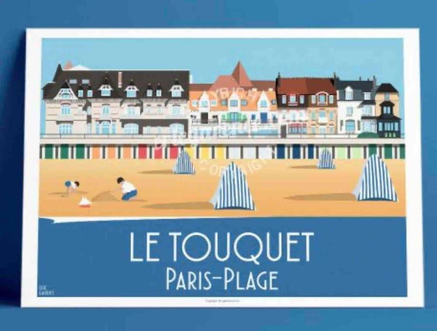 Bel Appartement En Bord De Mer Le Touquet-Paris-Plage Extérieur photo